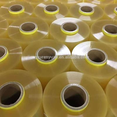 China Transparent Food Grade Moisture Proof Moisture Proof Food Wraps PVC Jumbo Wrap Film Cling Film Factory for sale