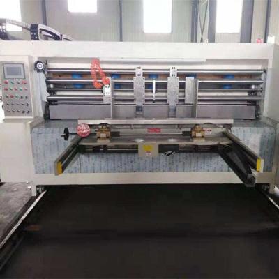 China Slotter machine printing can be customized high quality automatic two color slotting die-cutting machine for printing small cartons for sale