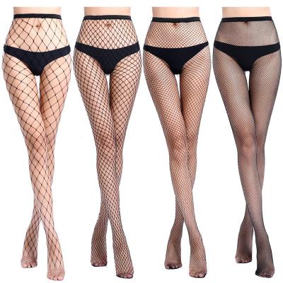 China Factory Wholesale Sexy Jacquard Pattern Mesh Stocking Fishnet Pantyhose Pantyhose Black Pantyhose Breathable for sale