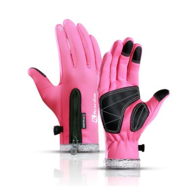 China Breathable Outdoor Workout Waterproof Winter Touch Screen Skiing Windproof Sports Cycling Gloves for sale