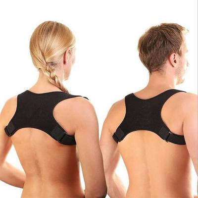 China Comfortable Clavicle Back Adjustable Back Shoulder Corrector Lumbar Back Braces Posture Support Belt for Women and Men for sale