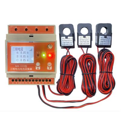 China /Original factory JSY-MK-339 DIN rail multi-function three phase direct CT electric power meter harnessing solar power system for sale