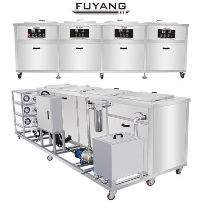 China 264L autodelen Ultrasone Reinigingsmachine Vijf Tanks FUYANG 40KHz Te koop