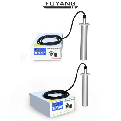 중국 기름 분산 화학 반응을 위한 1650W 40 khz 초음파 트랜스듀서 발전기 상자 판매용