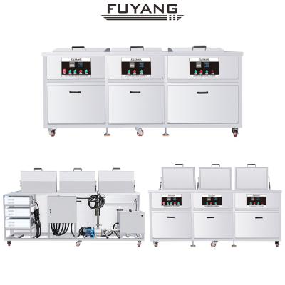 China Customized Size Industrial Ultrasonic Cleaner Equipment Multi Tank SUS304 360L en venta