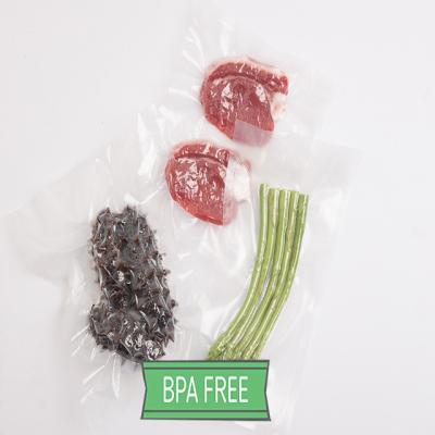 China Barrier 20cm*30cm BPA Free Plastic Bag Food Embossed Bags Food Grade Vacuum Sealed Textured Vacuum Bag for sale