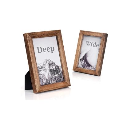 China Eco-Freindly Bulk 12 Inch Wooden Digital Image Photo Frame For Wall Or Table Top for sale