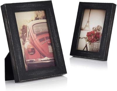 China Eco-Freindly Wholesale Custom Square Wooden Photo Frame Displays For Wall Hanging for sale