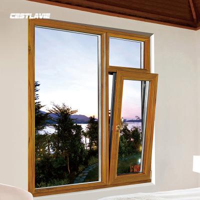 China Ood folding sealing performance adopting environment-friendly and energy-saving aluminum alloy profiles as window frame LOWE e glass for sale