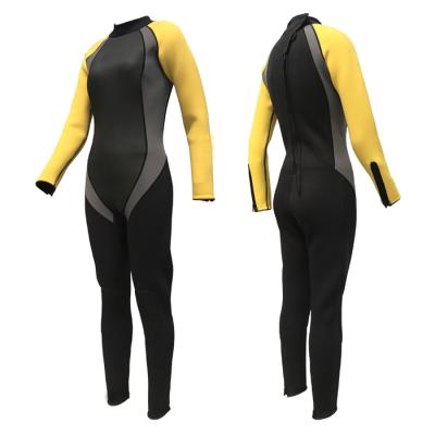 China 3mm 5mm 7mm Full Long Neoprene Fabric Sleeve Diving Suit Wetsuit Unisex Customized Wetsuit for sale