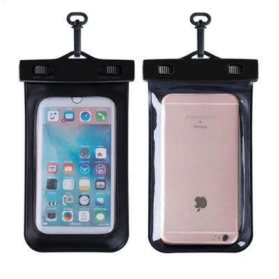 China Waterproof Sea Beach Phone Pouch Drift Bag Filter Mount Diving Swimming Underwater Dry Cover For Phone for sale