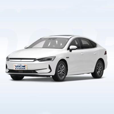 China 2022 new leather high speed electric cars BYD QIN plus 400 kilometer auto electric vehicle with lithium ion battery sunroof for sale