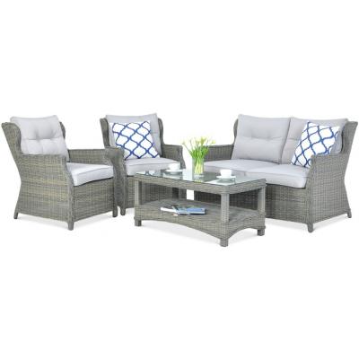 China Modern New Design Patio Furniture Sets Outdoor Vase Shape Rattan / Wicker Furniture Sets Garden Sofa Sets for sale