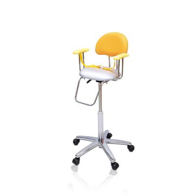 China SA-MS01 modern adjust salon furniture beauty shampoo white yellow cute kids hairdressers chairs barber shop price for sale for sale