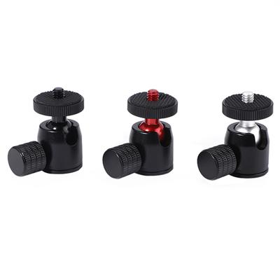 China zmez Mobile Phone Mini Swivel Ballhead Mini Tripod Head Camera Head Tripod Small For Camera Tripod Light Stand Dslr Accessories Ball Head for sale