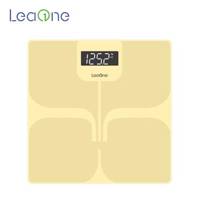 China Digital human body fat viable bmi personal bathroom scale glass tempered MI body fat scale for sale