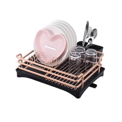 China Viable Single Layer Aluminum Dish Rack for sale