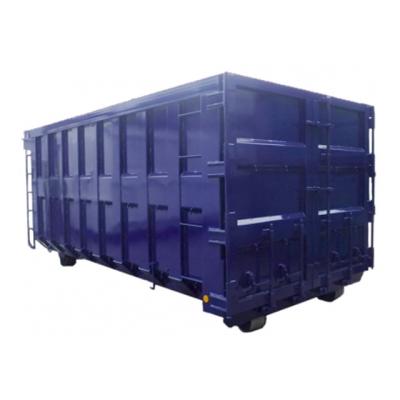 China Custom Waste Processing Plant 10T 15m3-10T 29m3 Skip Container Waste Bin Garbage Sorting And Recycling Hook Lift Bin for sale