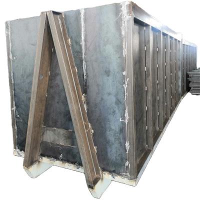 China 4T6m3-4T12m3 Recycled Industry Customized Garbage Sorting And Recycling Hook Lift Jump Container Waste Trash Can for sale