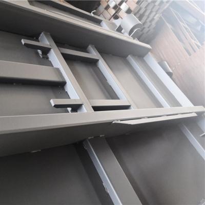 China Resort Recycling Industry Skip Bin And Hook Lift Bin Under Rails Side Locking System Long Steel Plate for sale