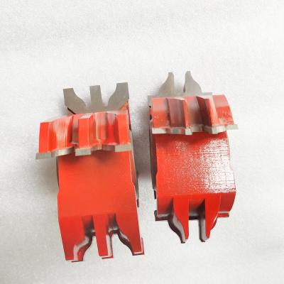 China Tungsten Cobalt Alloy Woodworking Tools Carbide Door Frame Tenon Vertical Milling Cutter and Spline Shaft Cutter for sale