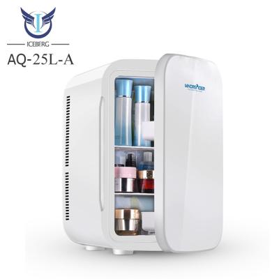 China 25L THERMOELECTRIC - A Thermoelectric Electricity Cooler And Warmer Mini Home Fridge Cooler For Bottles for sale