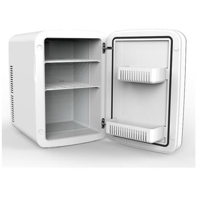 China 15L THERMOELECTRIC 240V Mini Glass Door Milk Fruit Portable Mini Fridge Cooler for sale