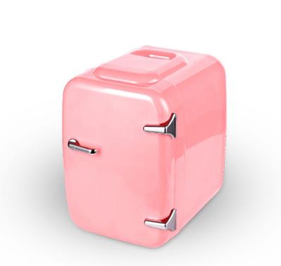 China FLAWLES Mini Fridge 4 Boxes 6 Liter 6 Liter Skin Care COSMETIC COOLER Cooler Box Office Fridge Mini Fridge for sale