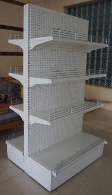 China Reinforced Retail Display Racks , Retail Merchandising Displays Stable Stand for sale