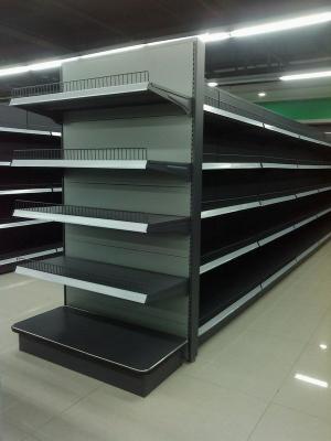 Cina Protezione contro la corrosione flessibile di combinazione del supermercato dei sistemi modulari della scaffalatura in vendita