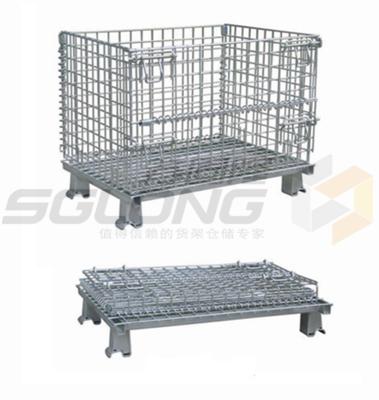 China Logistic Collapse Warehouse Wire Storage Containers With OEM ODM Service for sale