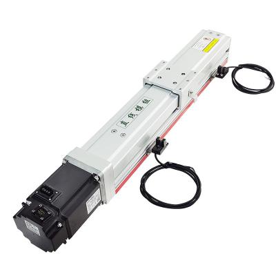 China 100mm-1500mm Modulus Double Linear Guide Screw Linear Guide Dustproof Electric Fully Enclosed Rail 60mm Wide Rail Slide Table LYQFB60 for sale