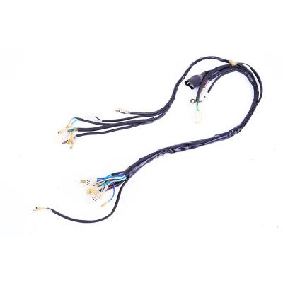 China Custom Rubber+metal wire harness, motorcycle wiring harness, wireharness for sale