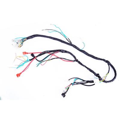 China Rubber+metal Kingtae Custom Motorcycle Electrical Wiring Harness For Engine for sale