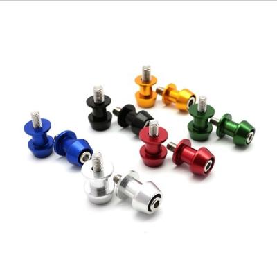 China Universal Aluminum Alloy Motorcycle Accessories Motorcycle CNC Starting Nail Aluminum Alloy Starting Frame Screws Motorcicleta Accesorios for sale