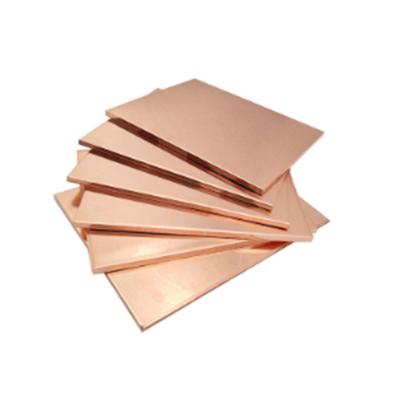 China 0.1mm 0.3mm 3mm 4mm 6mm Astm C11000 C1020p Copper Sheet Price for sale