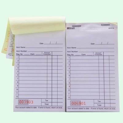 China Good Company Offset Printing Black Copied Carbonless Paper Words Book For Waiters for sale