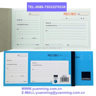 China Restaurant And Hotel Customs Receipt Book Booklet Maker Carbonless Cashier Paper for sale