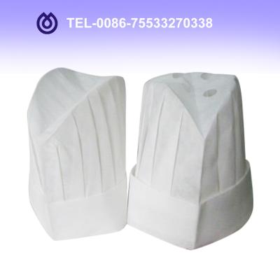 China Adjuatable Hot Selling Chef Cap Disposable Chef Hat Non Woven High Quality Hat for sale