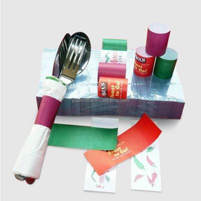 China Custom Restaurant And Hotel Napkin Rings Printing Paper Restaurant Bond Paper China Supply for sale