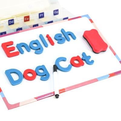 China Other Magnetic Educational 26 Letters English Magnetic Stickers Helps Natural Refrigerator Stickers Children's Educational English Words for sale