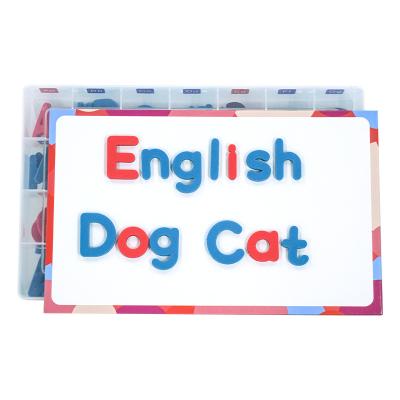 China CIAI ​​Hot Selling Eva Foam English Letter Magnet Educational Toys Magnetic Alphabet Red And Blue Board Each Other For Kids Learning Toy for sale