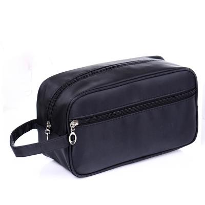 China Logo Portable Waterproof Toiletry Bag Makeup Bag Nylon Large Capacity Travel Women Makeup Bag Multifunctional Portable Pouch Custom Made for sale