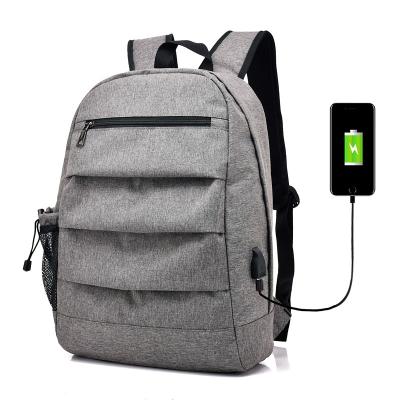 China Durable Bag USB Port Backpack Men Women Business Casual Backpack University Laptop Bag Travel Mochilas for sale