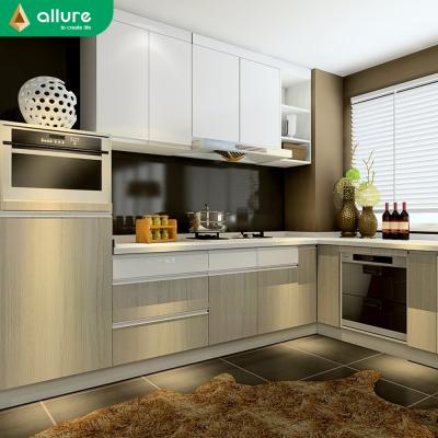 China Durable Allure Contemporary Eat-in Painted Expansive Kitchen Design for sale