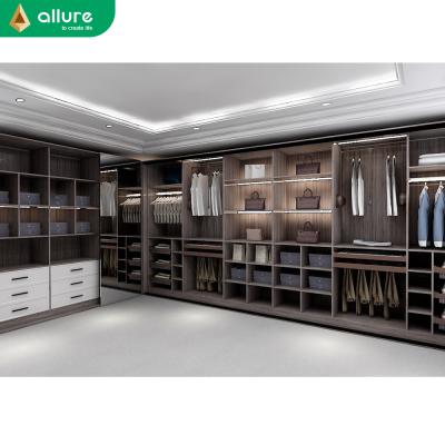 China Durable Allure Assemble Plastic Cabinet Closet Clothes Storage Wardrobe Cabinet Bedroom for sale