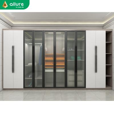 China Durable Allure Veneer Designs For Element 10 Door Wardrobe Furniture Accessories for sale