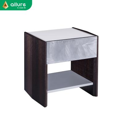 China Hot Sale Environment Friendly Nordic Design Interior Design Storage Modern Bedside Table For Bedroom Furniture for sale