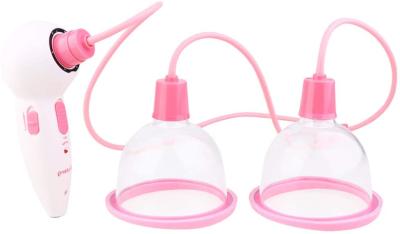 China Electric Vacuum Pump Single Double Breast Massager Vacuum Cups Care Suction Cups Shaping Cups for sale