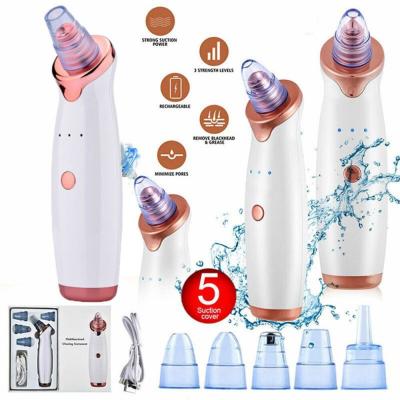 China High End Electric Whiteheads Blackhead Remover Tech Pore Cleaner Facial Cleaning Vacuum for sale